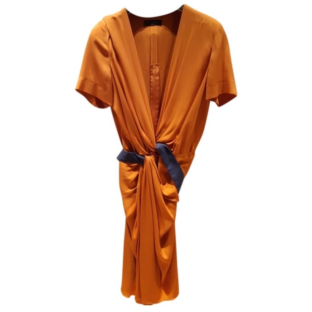 Vionnet silk wrap dress